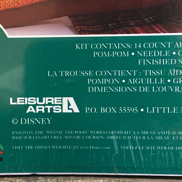 Tigger Christmas Pillow Top Counted Cross Stitch NEW - Picture 6 of 8